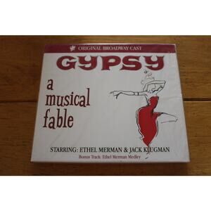 Gypsy CD Original Broadway Cast Ethel Merman Jack Klugman Musical New Sealed